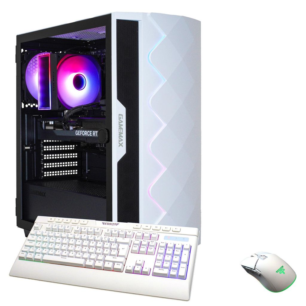 GAMEMAX Gaming PC Diamond WT 7783 i7-12700KF 32GB RAM 1TB SSD RTX 5070Ti Windows 11
