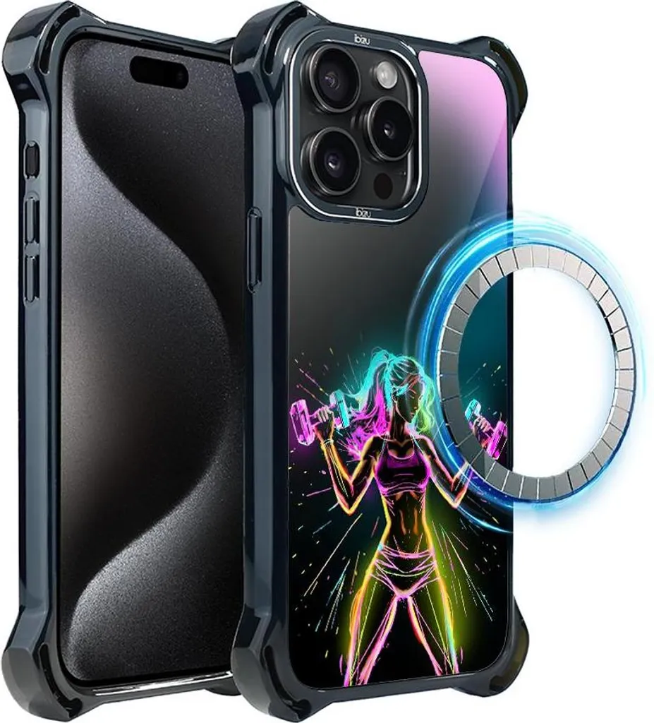 Custodia IBIZU DropGuard Ultra MagSafe iPhone 15 Pro Professionale