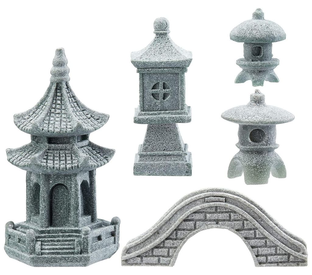 Pagodelantaarn, tuinbeeld in Japanse stijl, pagodelamp, Productafbeelding 