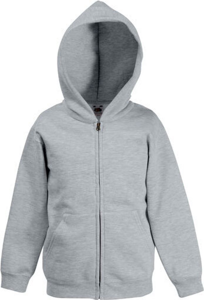 Fruit of the Loom - Kids Premium Hooded Sweat-Jacket - Produktbild 