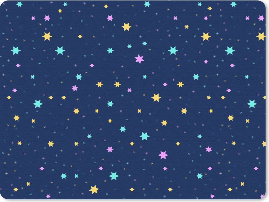 MuchoWow® Mauspad Mousepad Sternenhimmel - Sterne - Design Produktbild 