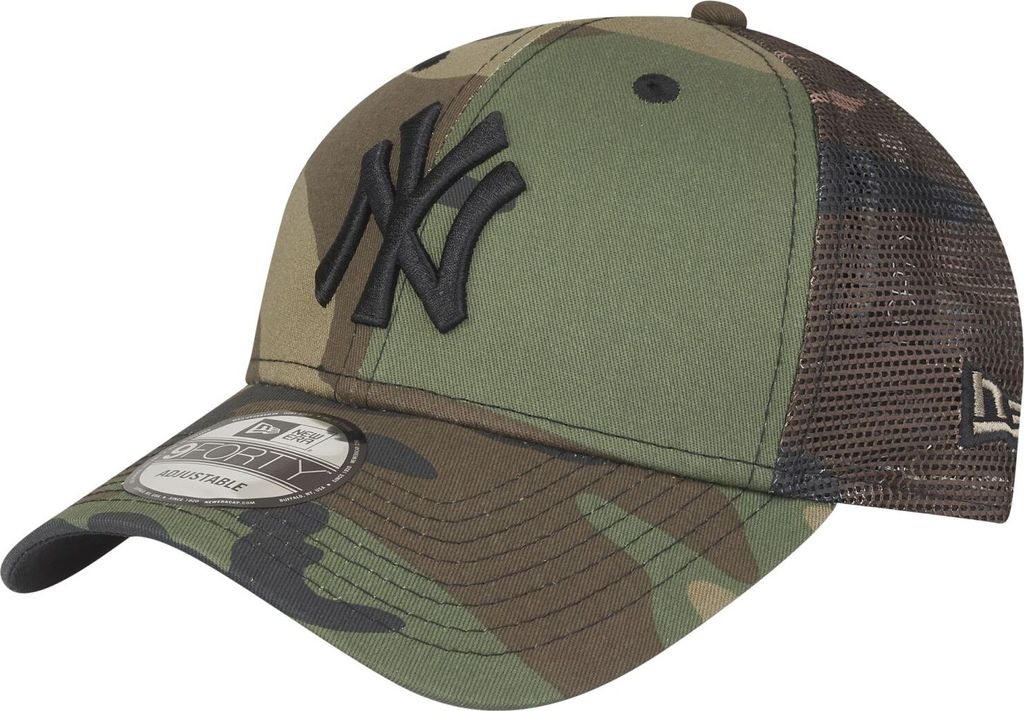 New Era 9Forty Snapback Trucker Cap - New York Yankees wood Produktbild 