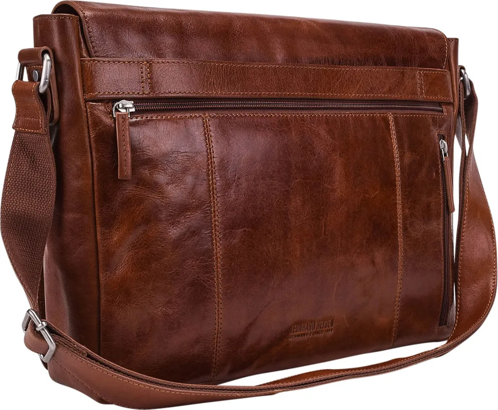 Protéger votre Ordinateur avec Style : Sac Cuir Cambridge Cognac Brun