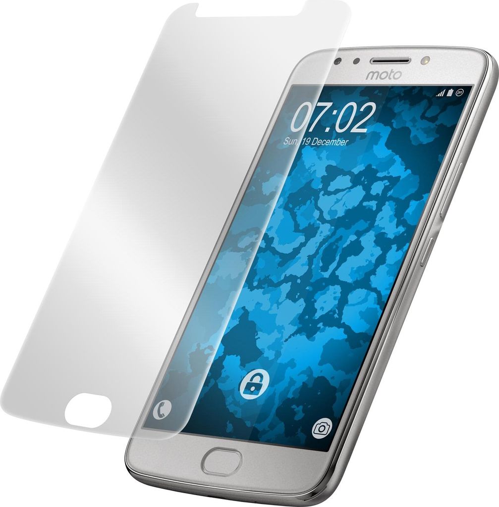 4er-Pack PhoneNatic Displayschutzfolien klar Flexible Folien kompatibel mit Lenovo Moto E4 (EU Version)