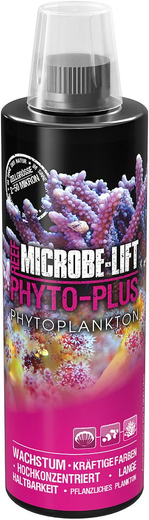 Nourriture phytoplancton pour coraux - Microbe-Lift Phyto-Plus 236ml
