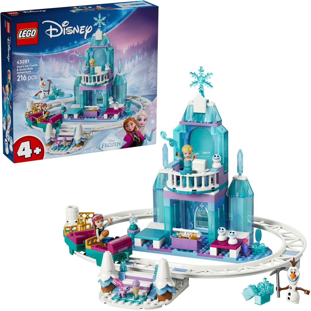 LEGO ǀ Disney Frozen La slitta di Elsa intorno al palazzo Immagine del prodotto 