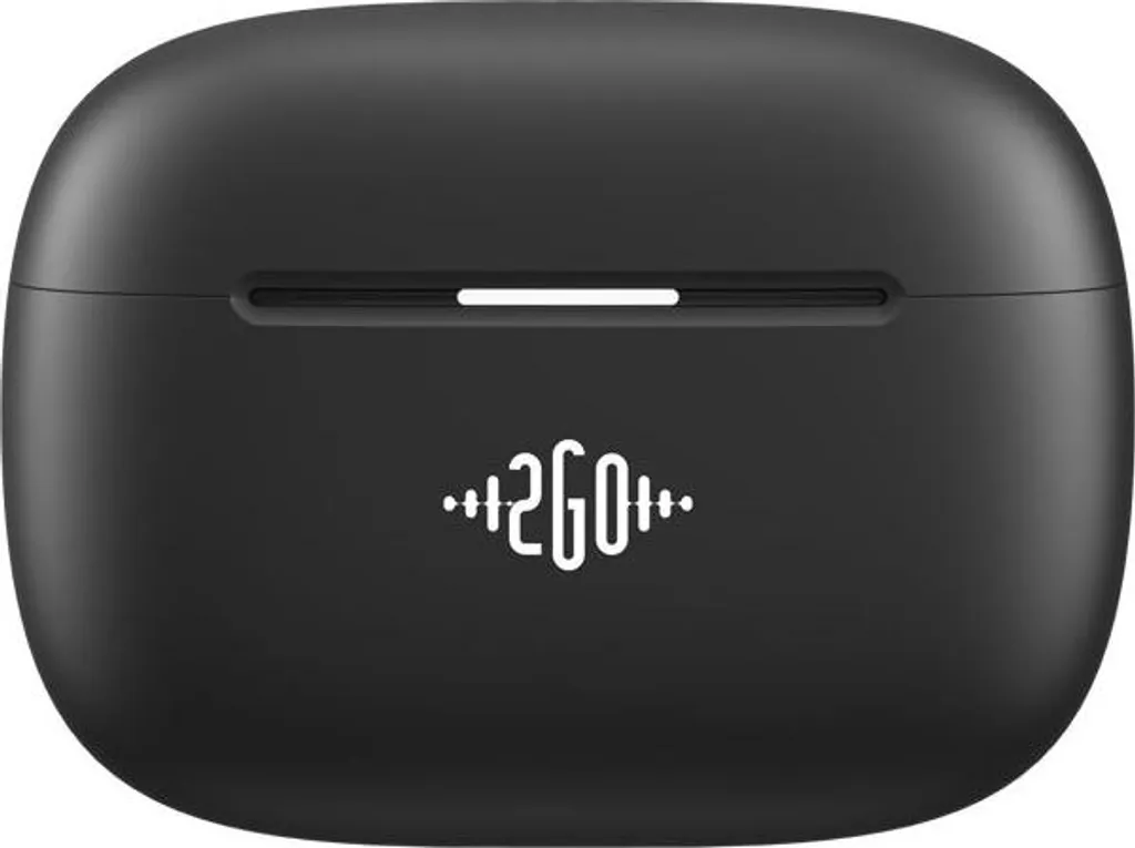 Écouteurs 2GO Bluetooth Headset Acoustic Focus True Wireless Stereo Noir