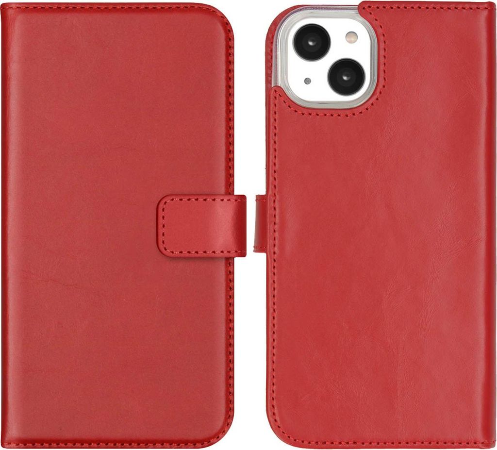 Custodia a libro in vera pelle Selencia per iPhone 14 Plus Immagine del prodotto 