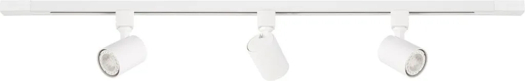Spot Orientable Italux Lumsi TRL-2071-3T-10-WH en Finition Métal Blanc