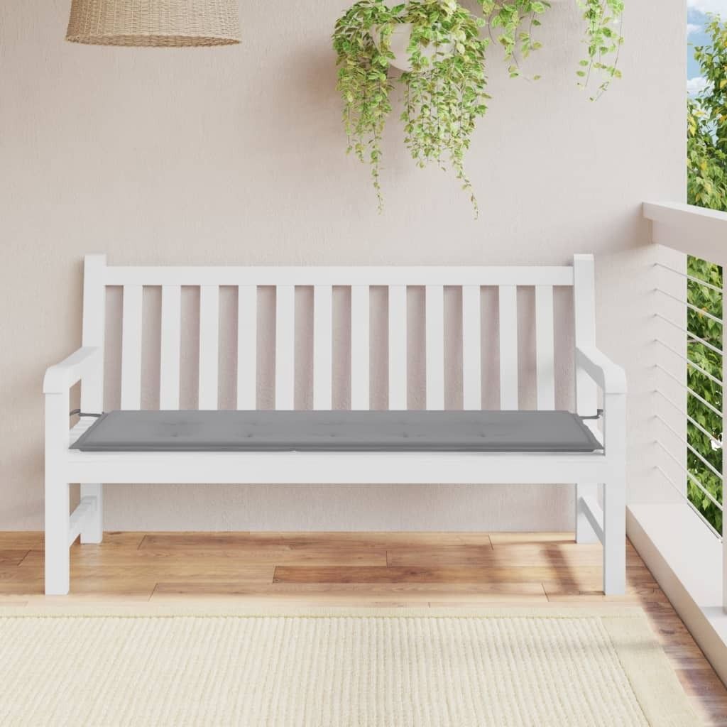 Maison Exclusive - Gartenbank-Auflage Grau 150x50x4 cm Oxford-Gewebe