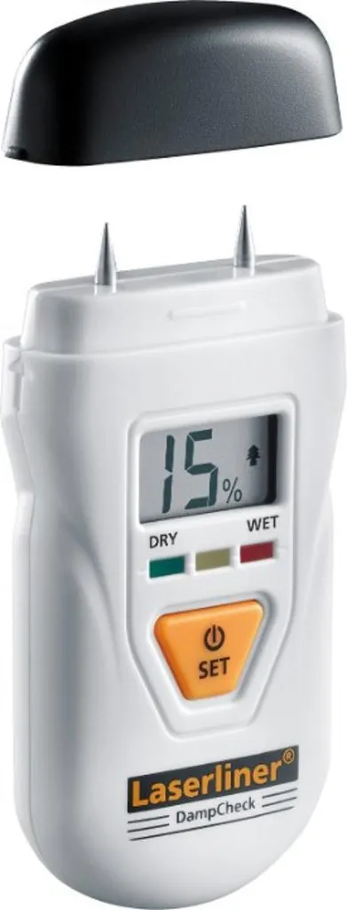 Vérifier l'humidité du bois avec le Laserliner DampCheck 082.003E compact