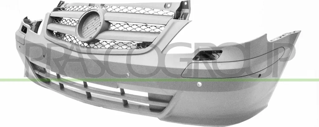 Pare-chocs Avant PRASCO ME9101042 OE A63988514257G99 pour Vito W639