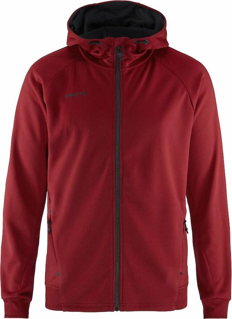 Craft Unify Kapuzenjacke Herren - Bordeaux