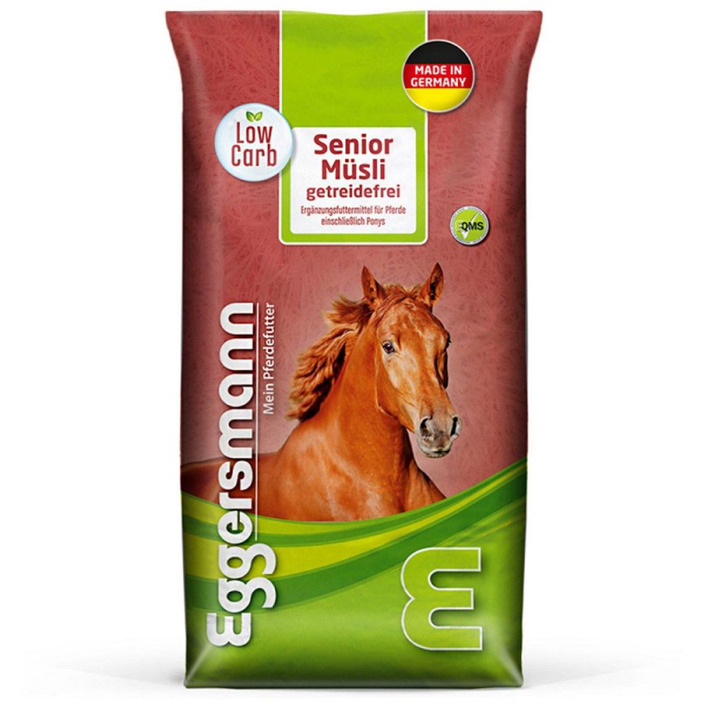 Senior Müsli getreidefrei 15 kg getreidefreies Pferdefutter für ältere Pferde