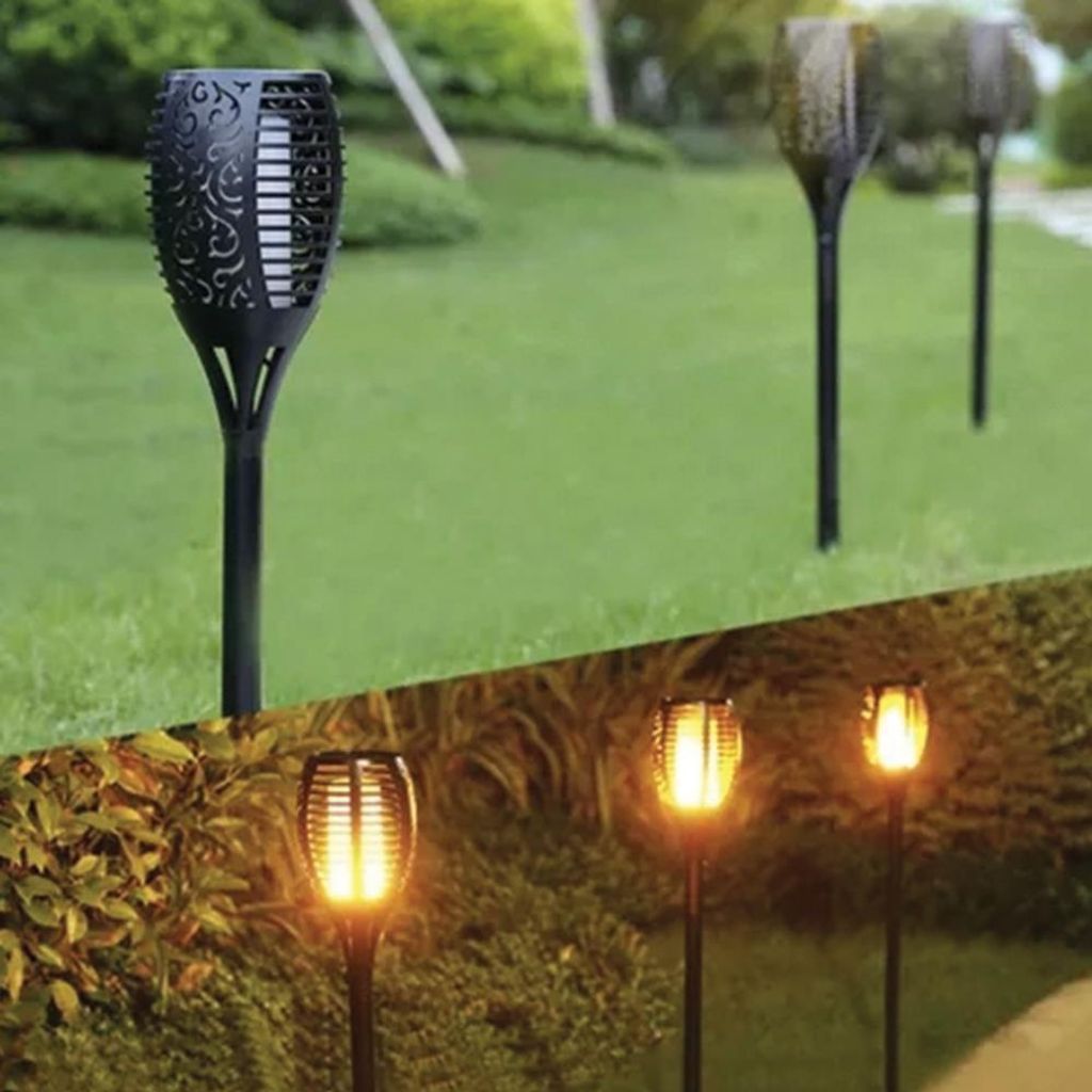 Gardlov 23560 Tuin-zonnefakkel met 12 LED’s, 3,7 V, 51 cm, Productafbeelding 