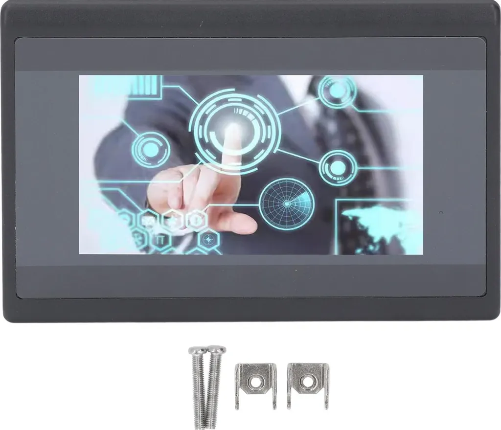 Afficheur PLC-HMI 4,3" pour régulation thermique et automatisme 24V