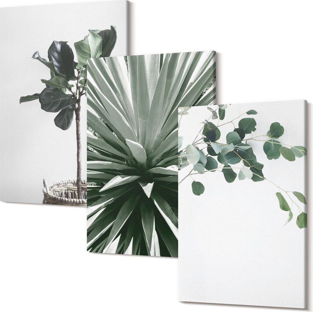 Leinwandbild – Wandbild – Leinwandbilder – Kunstdruck – Polycanvas – Modern – Mehrteilig – 3-Teilig Set – Hochwertig – Geruchslos...