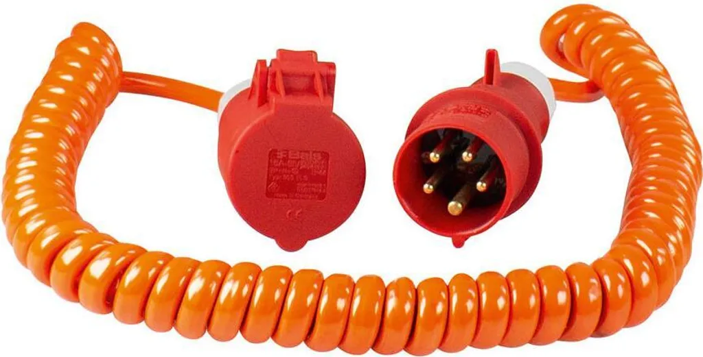 Rallonge triphasée 5m CEE 16A as-Schwabe 70419 pour atelier et garage