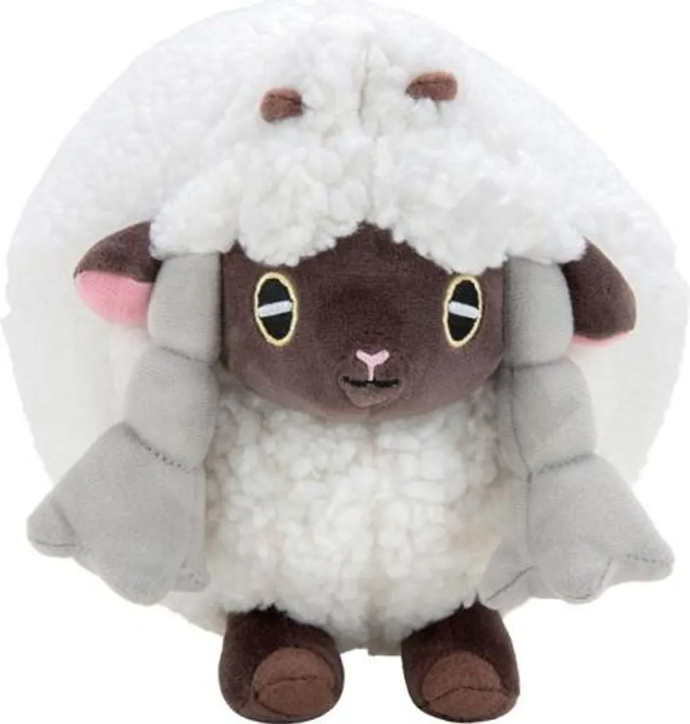 Peluche Pokémon Wooloo 20 cm doudou officiel en forme de mouton