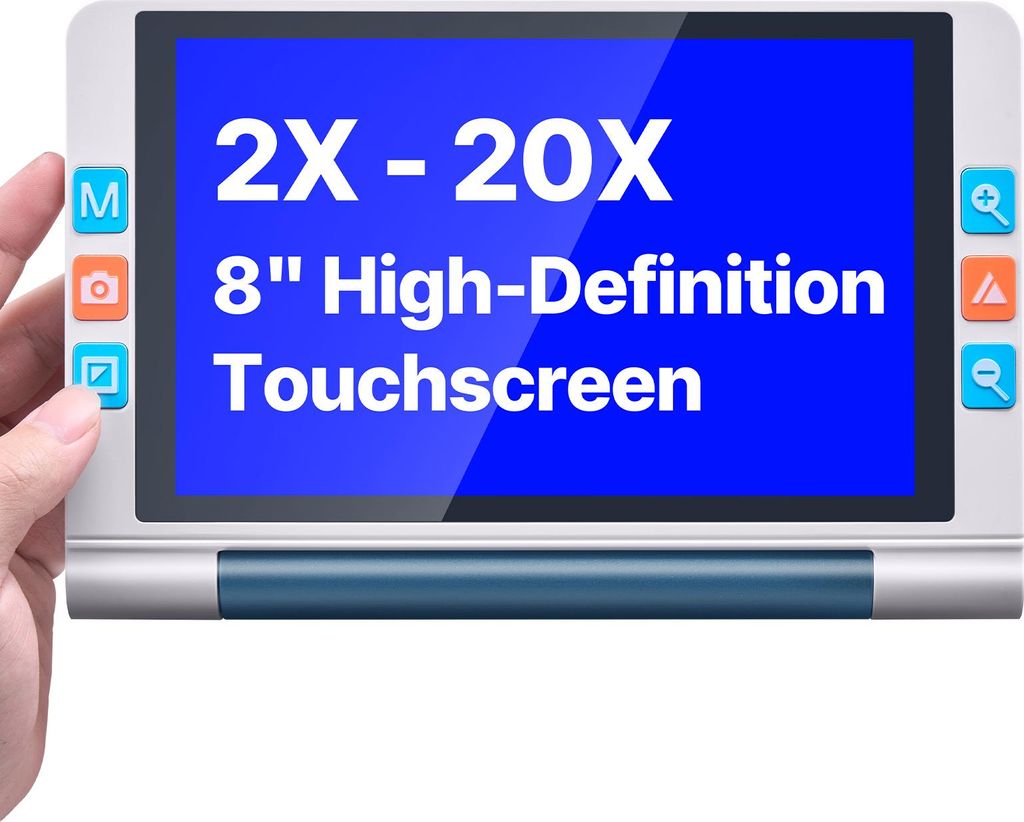 VEVOR Tragbare digitale Lupe, 8-Zoll-Touchscreen, Produktbild 