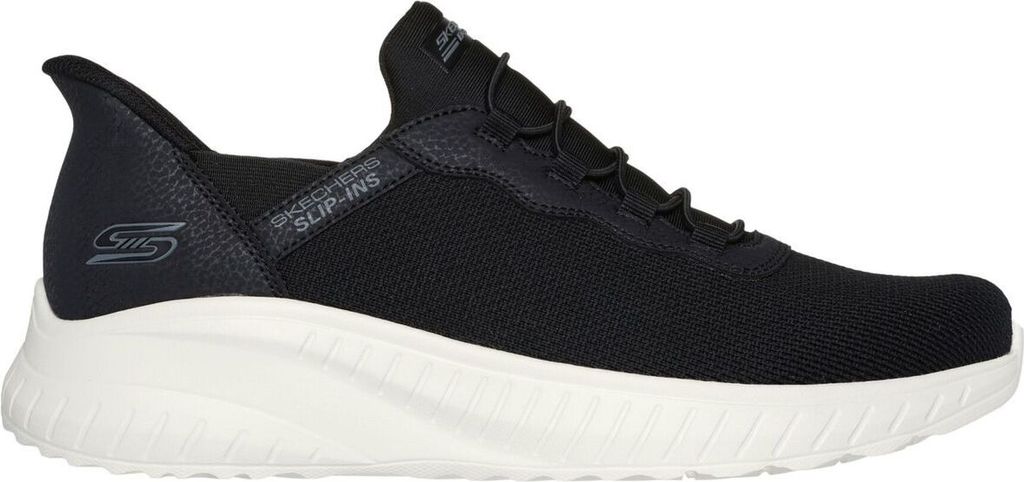 Skechers Bobs Squad Chaos Daily Hype Black Knit/ White Produktbild 