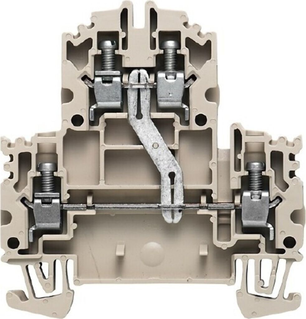Weidmüller Doppelklemme WDK 4N V 1041910000