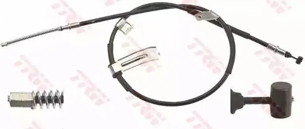 Réparer frein à main bloqué Chevrolet Spark M300 avec câble TRW GCH704 OE