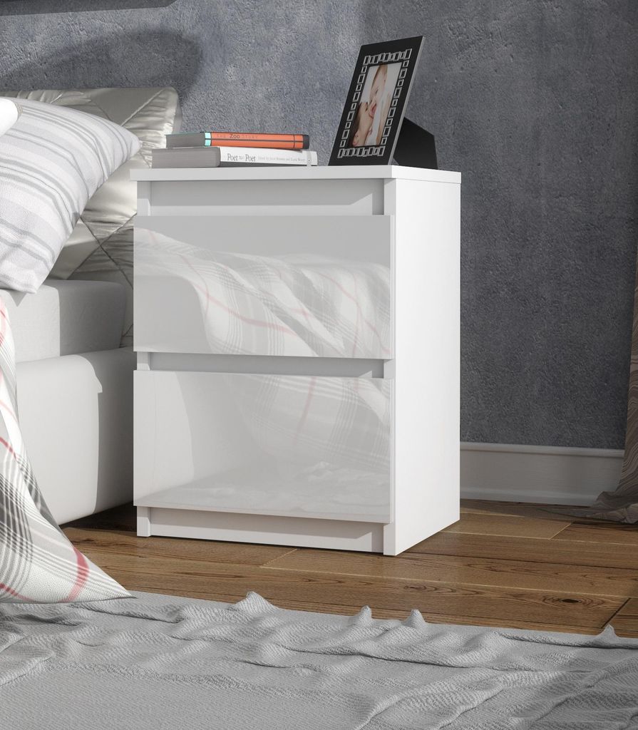 Moderner Nachttisch 40 cm für Schlafzimmer