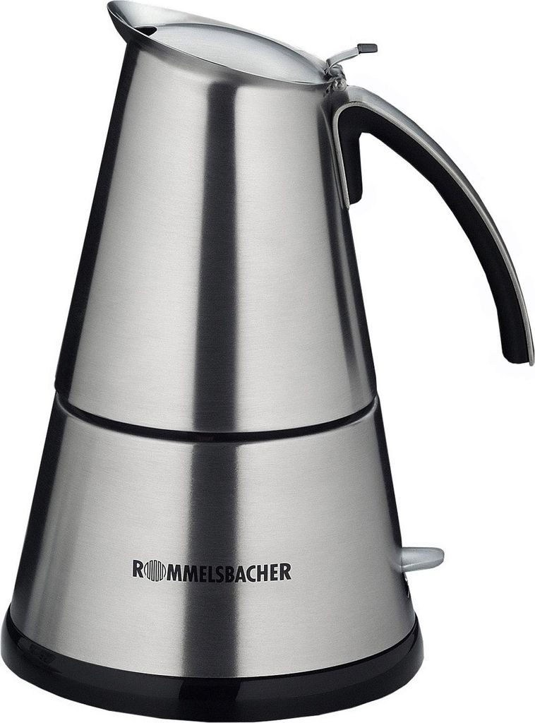 Rommelsbacher EKO 366/E, Tropfen, Schwarz, Edelstahl, 365 Produktbild 