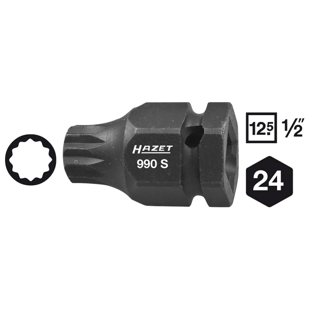 Specifiche Hazet 990S-14: Inserto per Giraviti e Impatto XZN M14