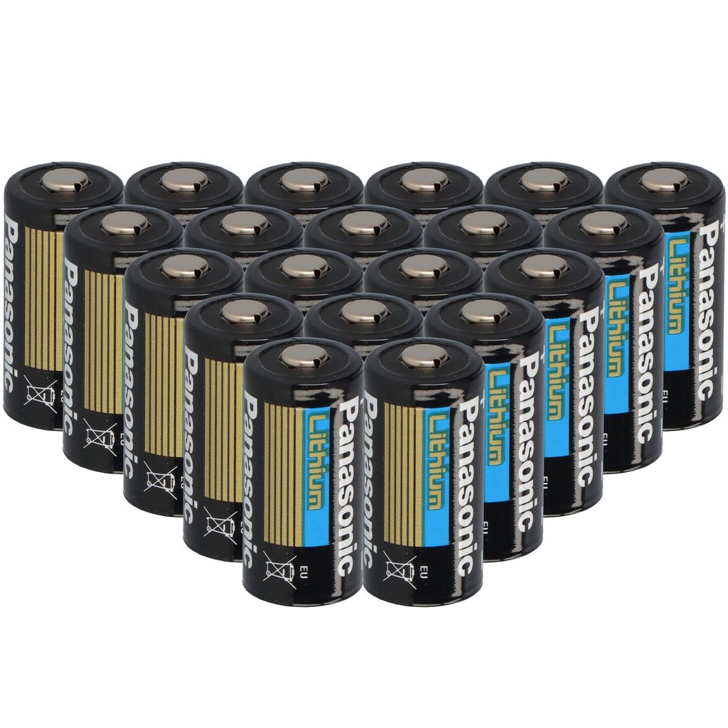 20x Panasonic 3V CR123A DL123A Batterien Kaufland.de
