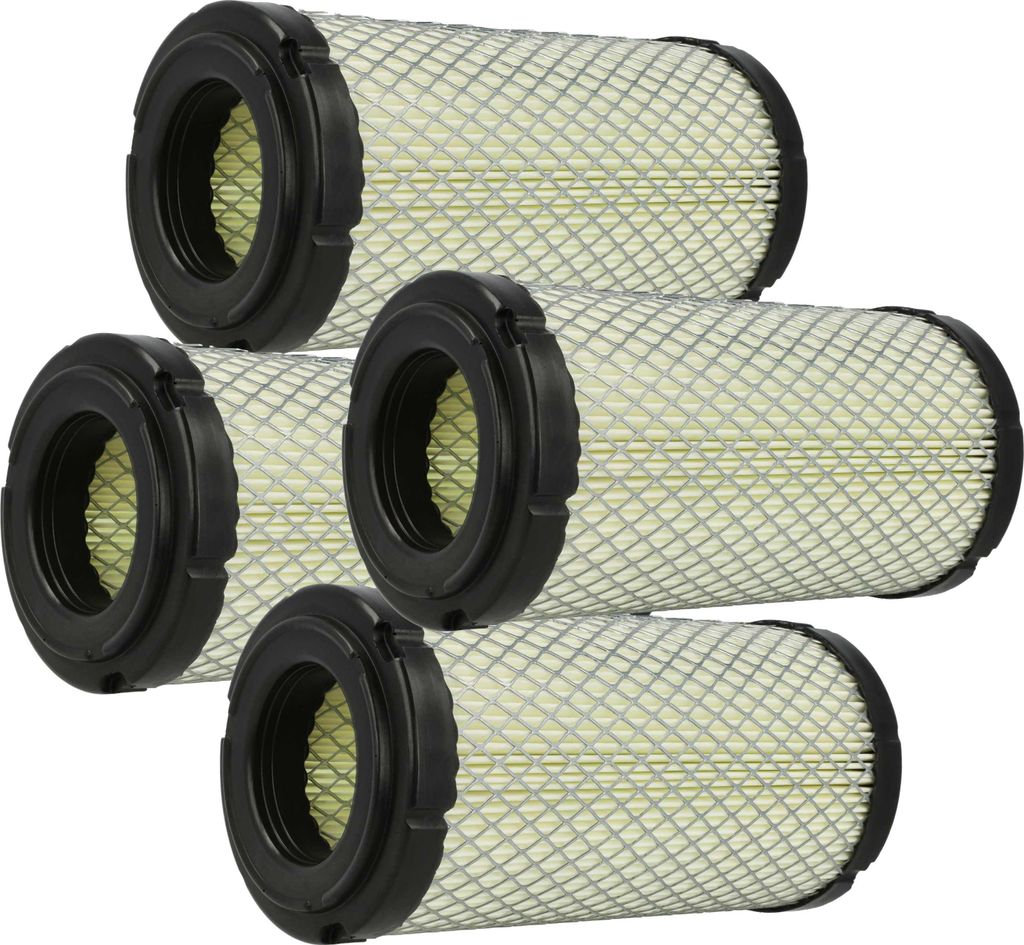 vhbw 4x Luftfilter kompatibel mit Thermo King SB SB-400, SB SB-310, SB SB-230, SB SB-300, SB SB-200, SB SB-210 Bagger - Äußerer Motorfilter