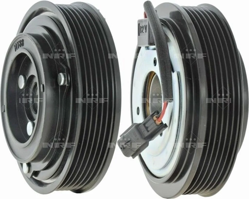 Accouplement Magnétique NRF 12V pour Renault Koleos I OE 92600JM01C Noir