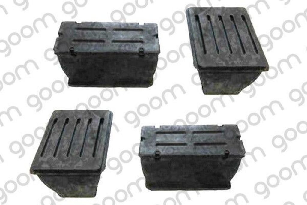 GOOM Lagerbuchse Blattfeder LSB-0059 Vorne Links für VW LT 28-46 II Kastenwagen (2DA, 2DD, 2DH) 35mm 58mm 80mm