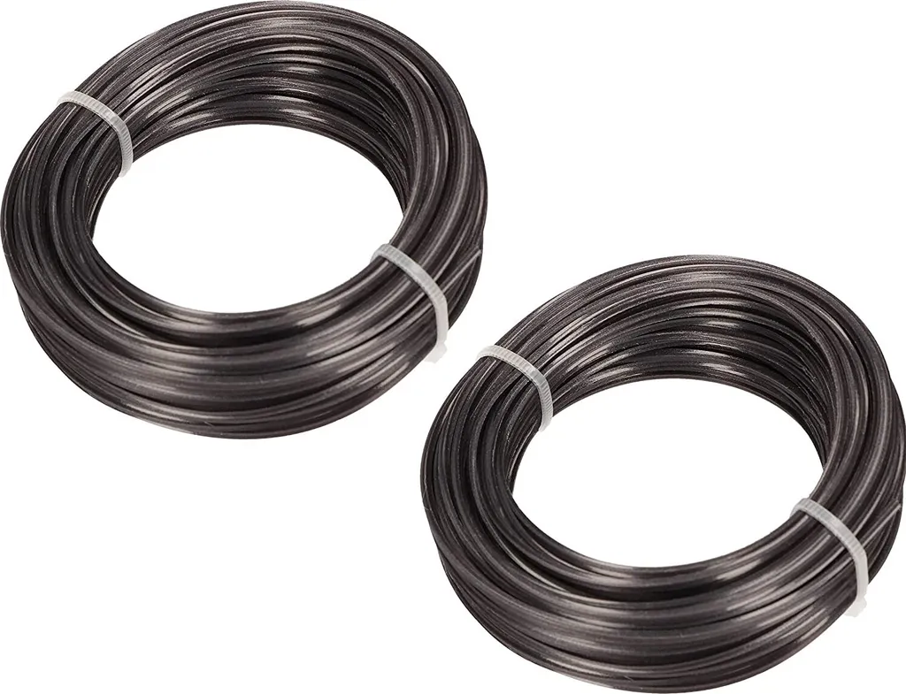 KOTARBAU® Set di 2 bobine di filo per tagliaerba rinforzato da 1,6 mm x 15 m (30 m) per decespugliatori professionali
