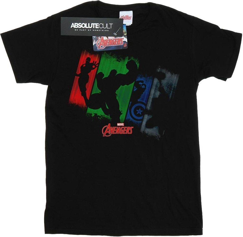 Marvel - "Avengers" T-Shirt für Herren BI49259 (XL) (Schwarz)