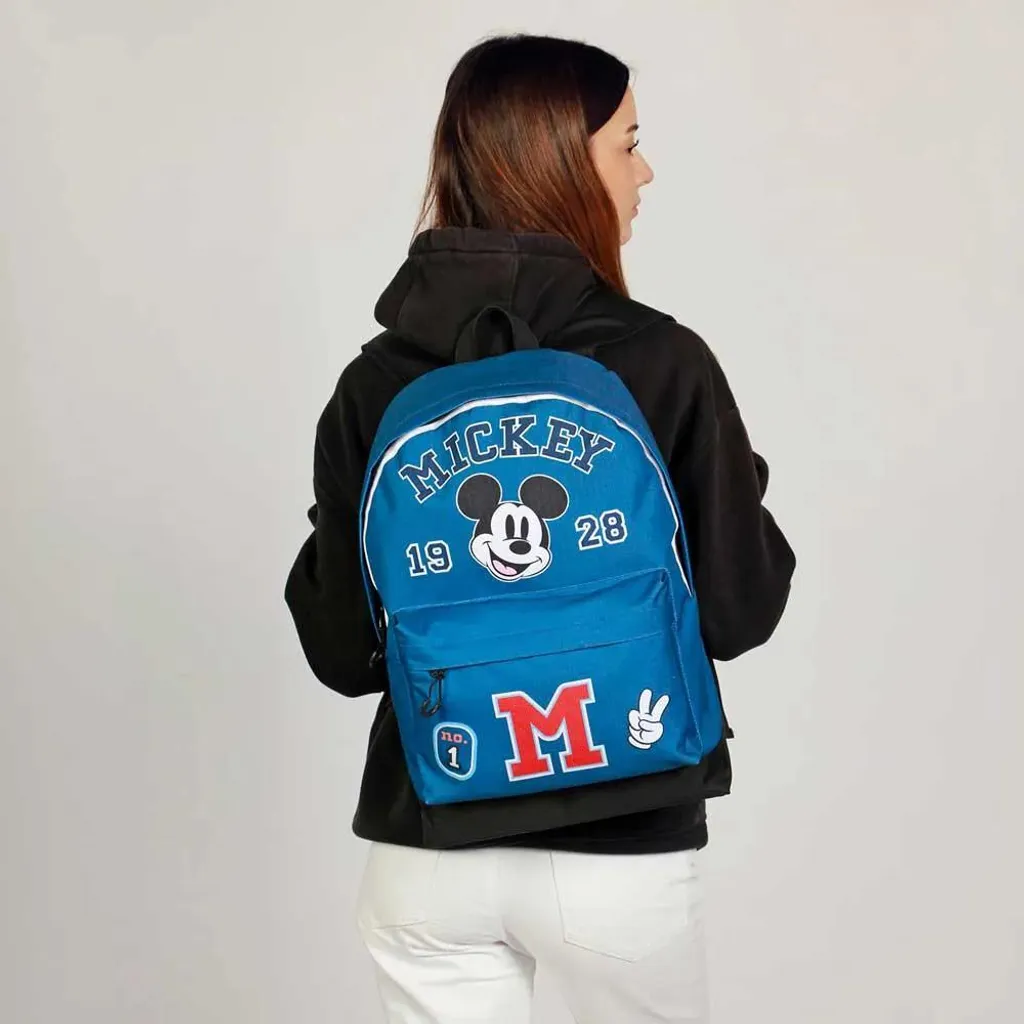 Sac à dos adaptable Disney Mickey Class 44cm pour chariot scolaire