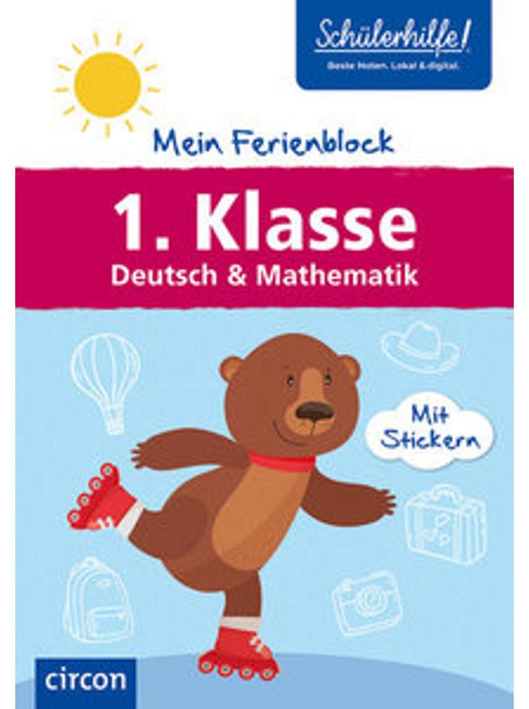 Mein Ferienblock - 1. Klasse