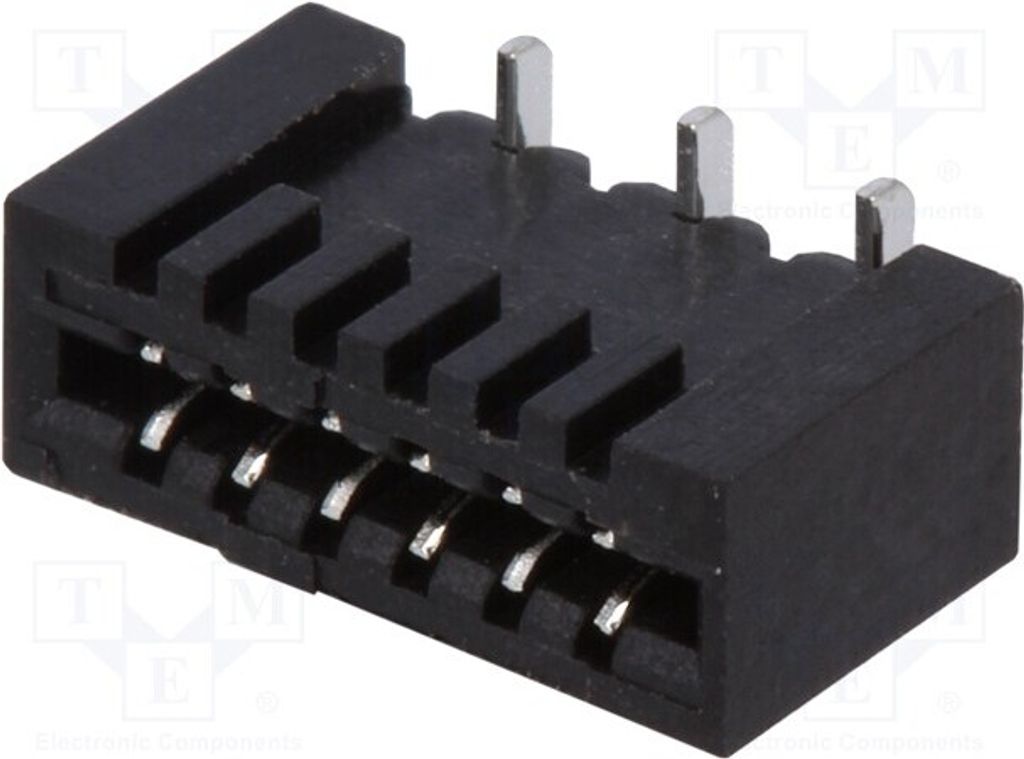 5x Steckverbinder: FFC (FPC) vertikal PIN: 6 verzinnt DS1020-05-06BT1 FFC (FPC)