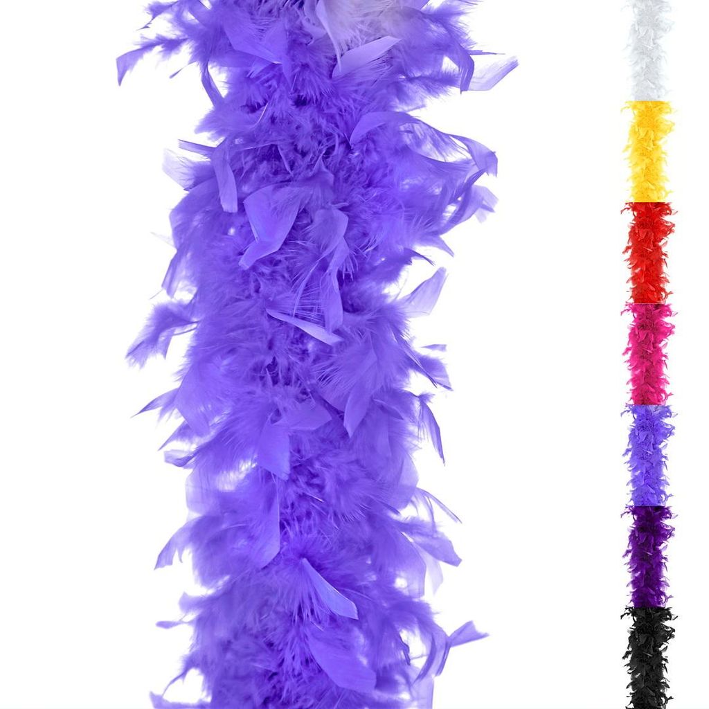 Federboa aus Naturfeder, 180 cm lang, ca. 45g Produktbild 