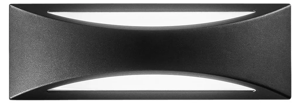 Applique murale LED extérieur étanche IP65 aluminium noir anti-rouille