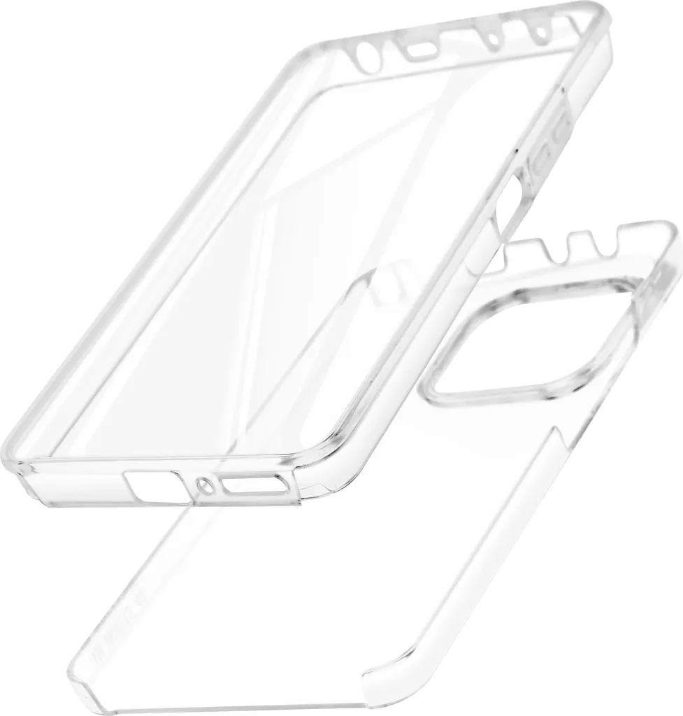 Avizar, custodia avvolgente 360 per Redmi Note 13 4G, frontale morbido, trasparente