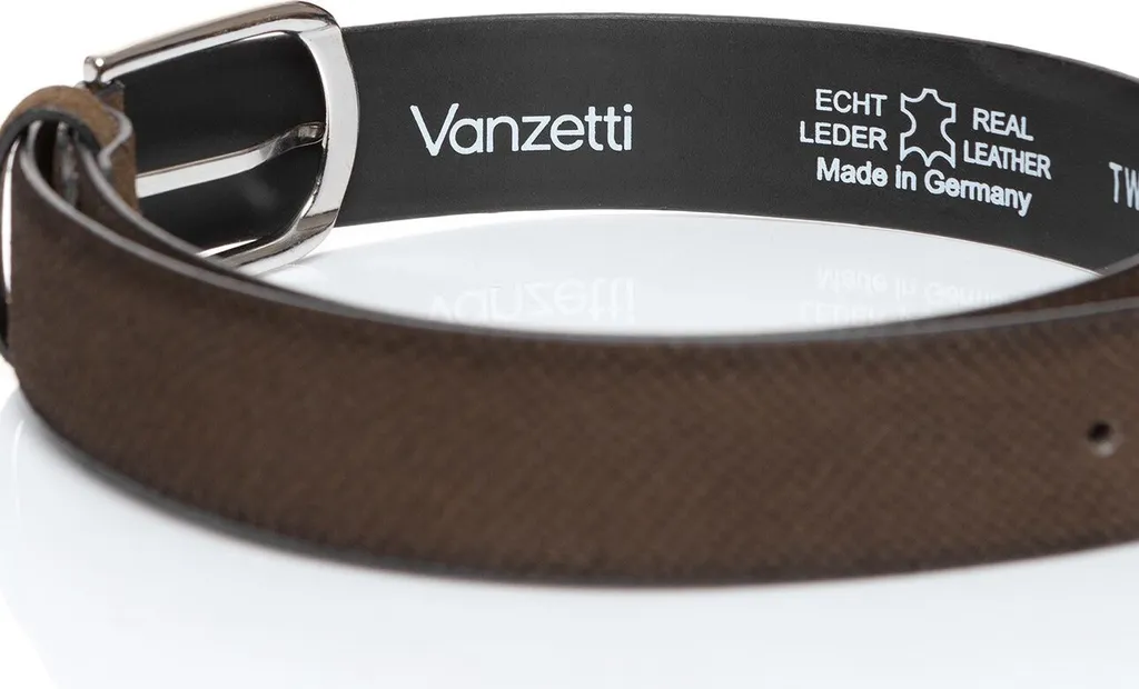Vanzetti Ledergürtel van-m5001 0690: Cintura in Vera Pelle 35mm Elegante - 7