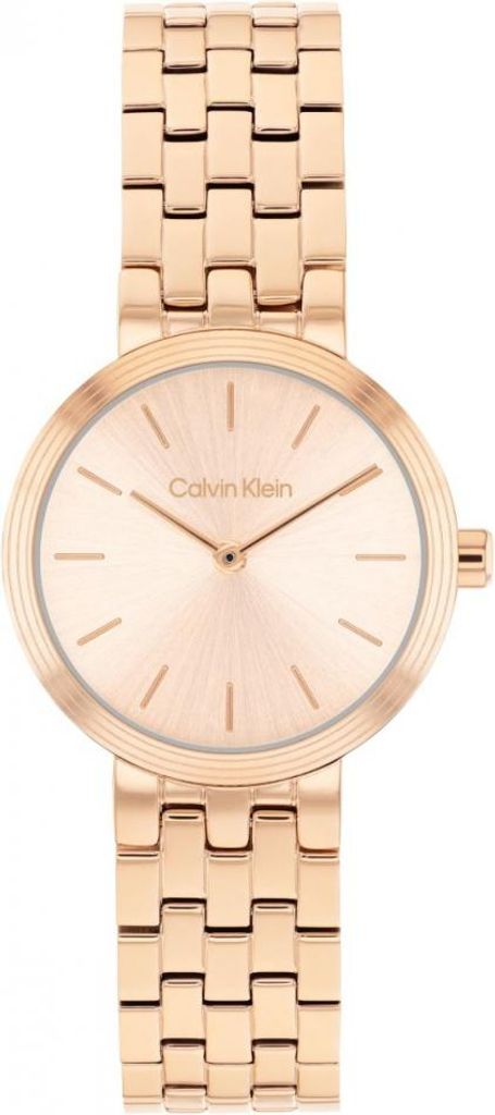 Zegarek damski CALVIN KLEIN 25100185 różowe złoto klasyczny Image du produit 