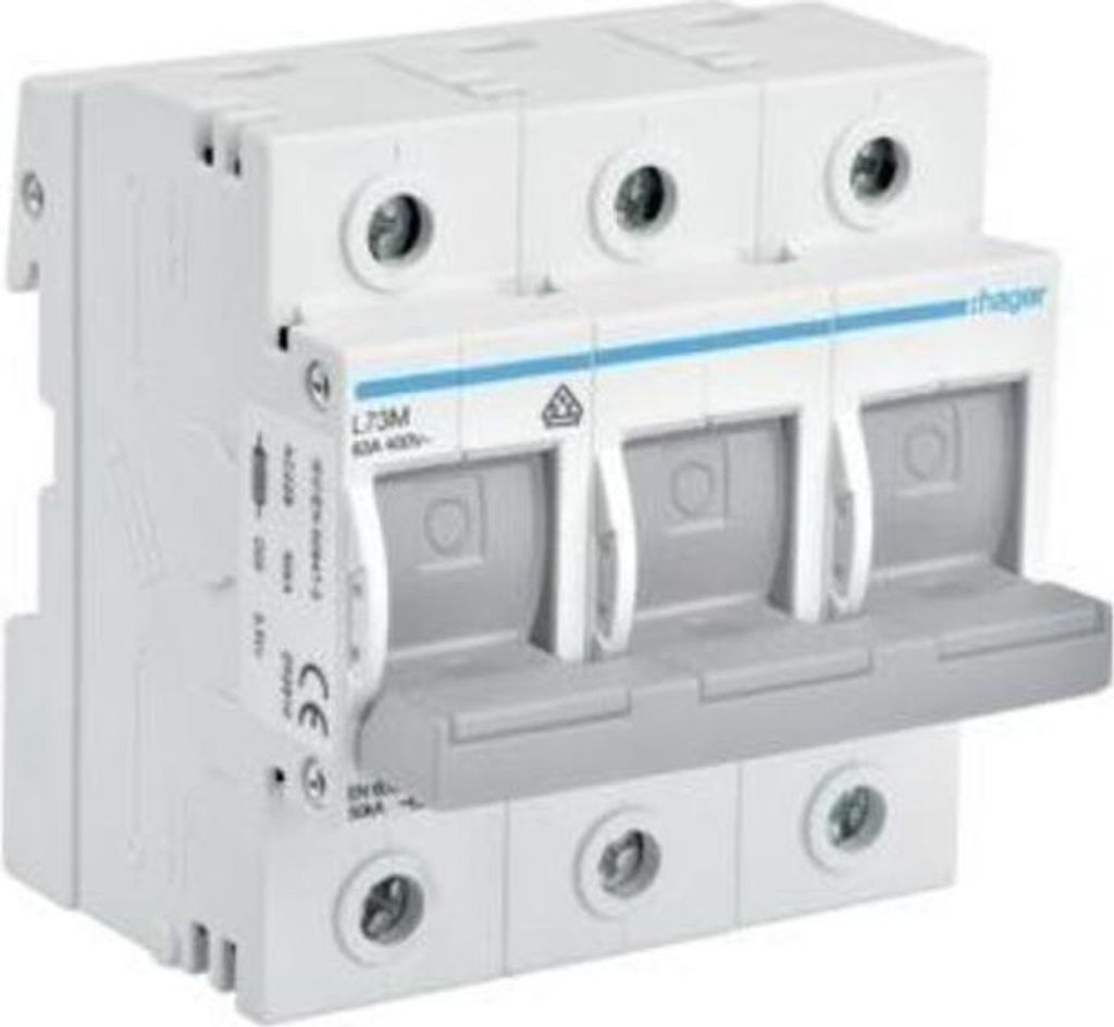 Hager L73M elektrischer Schalter 3P Produktbild 