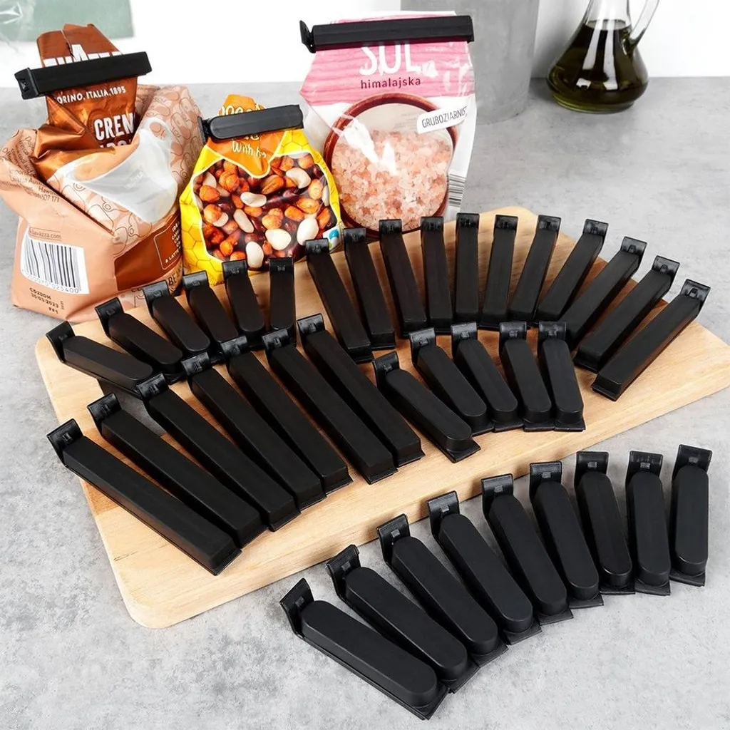 Super Offerta 40 Clip per Sacchetti - Mai più Sprechi in Cucina! - 8