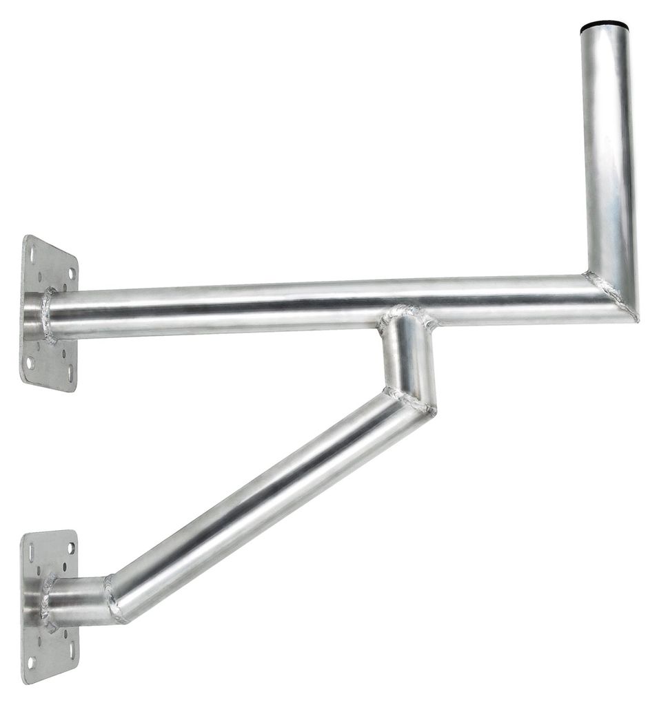 PremiumX 60cm Wandhalter Aluminium zwei Wandplatten SAT Produktbild 