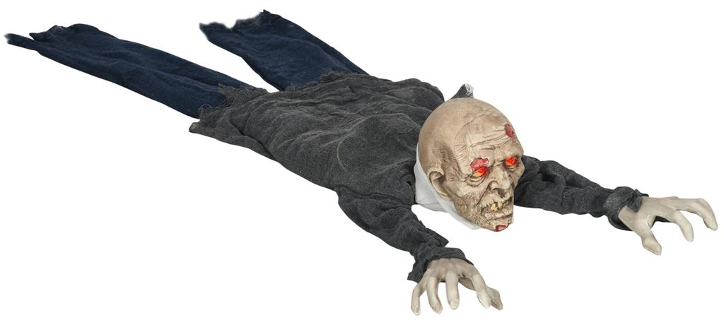 HOMCOM Halloween-Dekoration Zombie Untoter 1,40 m Produktbild 
