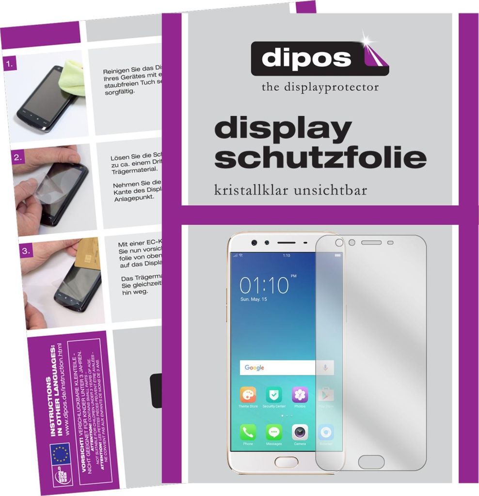 NBR 2x dipos Crystalclear Oppo F3 Plus