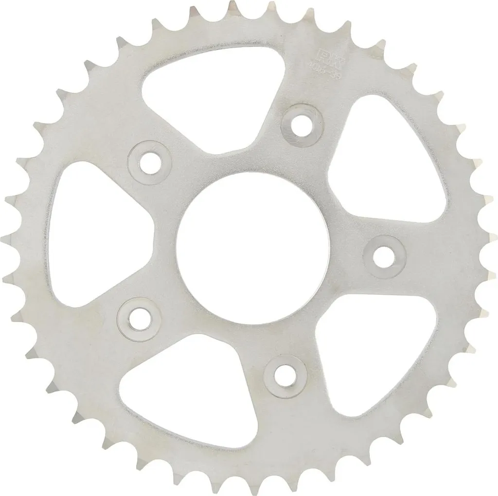 RK Pignon Arrière en Acier 520 43 Dents Argent - Transmission Moto